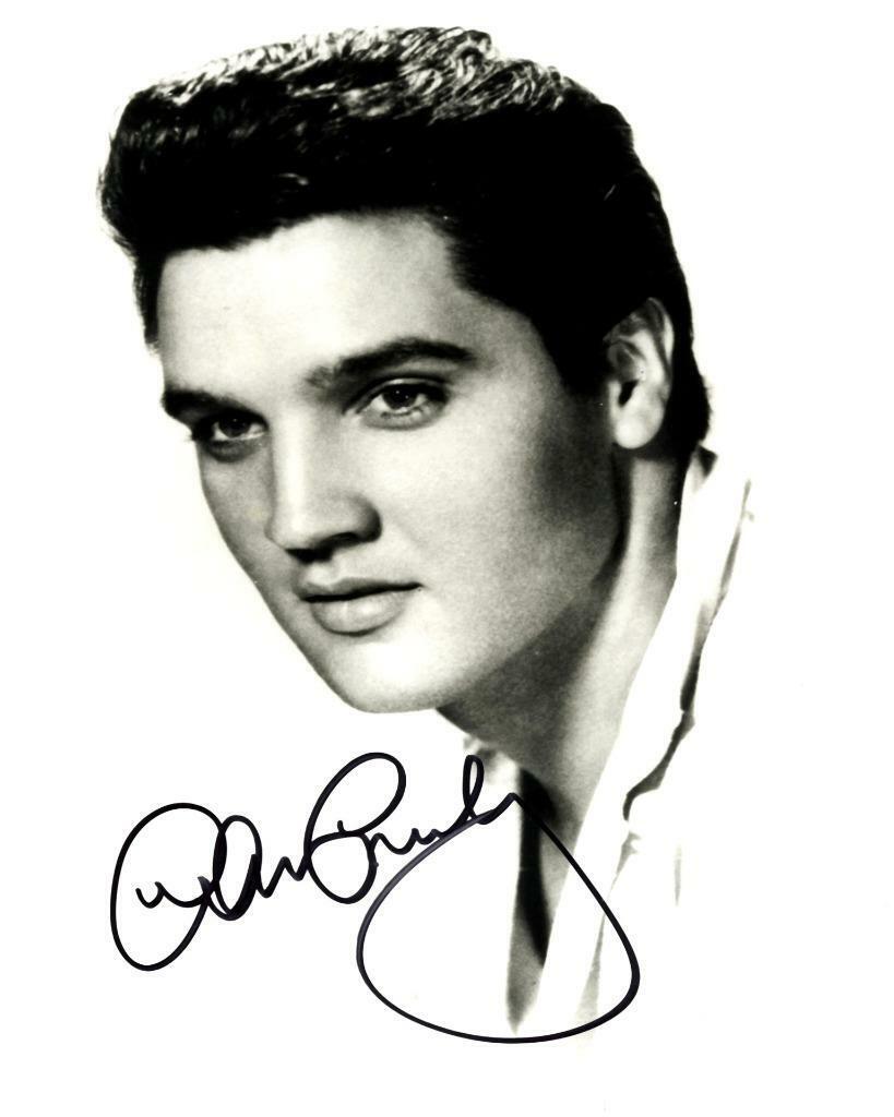 Elvis Presley SIGNED AUTOGRAPHED 10 X 8