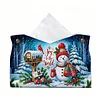 Large Size DIY Joy To The World Diamond Painting Tissue Box