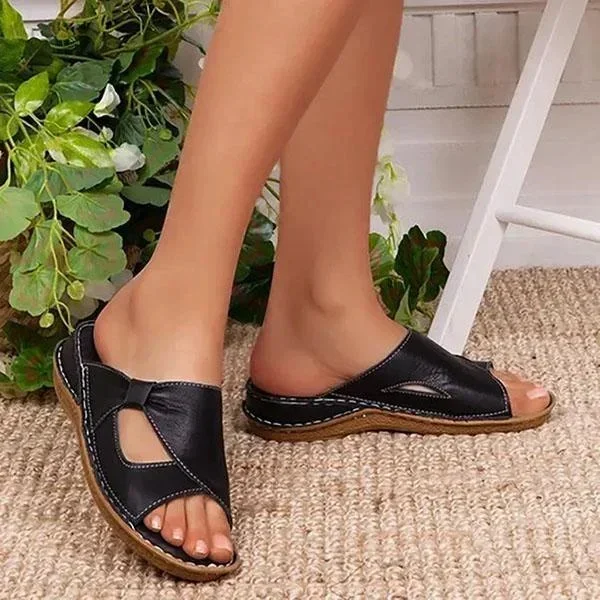 🔥Last Day 70% OFF - Women Casual Summer Daily Comfy Slip On Sandals