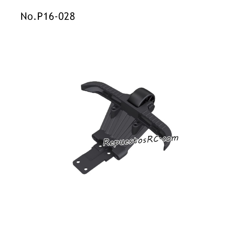 UDIRC UD1610S Piezas para coches RC Parachoques Trasero P16-028