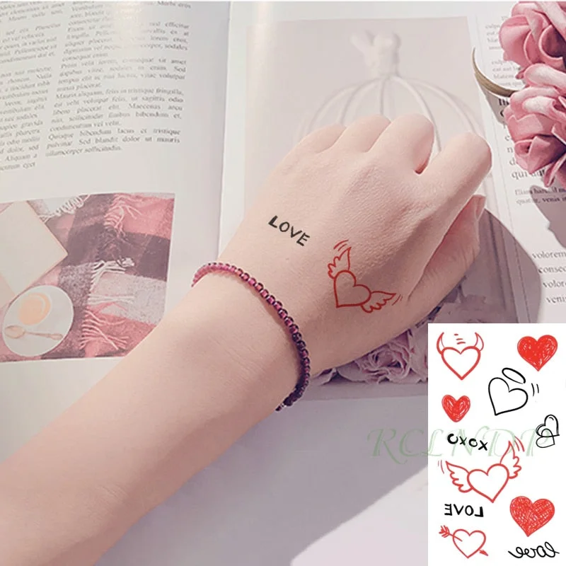 Waterproof Temporary Tattoo Sticker moon lovely rabbit snake panda animals tatto flash tatoocartoon fake tattoos for men women