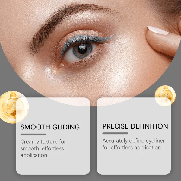 【24H Lock】1440-Minute Smudge-Proof Eyeliner