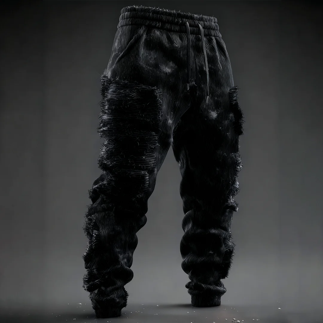 Men's Christmas 3D Print Art Casual Knit Pants