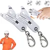Portable Precise Thread Size Checker Keychain Nuts and Screws Thread Checker