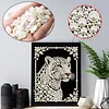 Diamond Painting-DIY Special Shaped Drill Pearl Painting Cheetah(30x40cm)