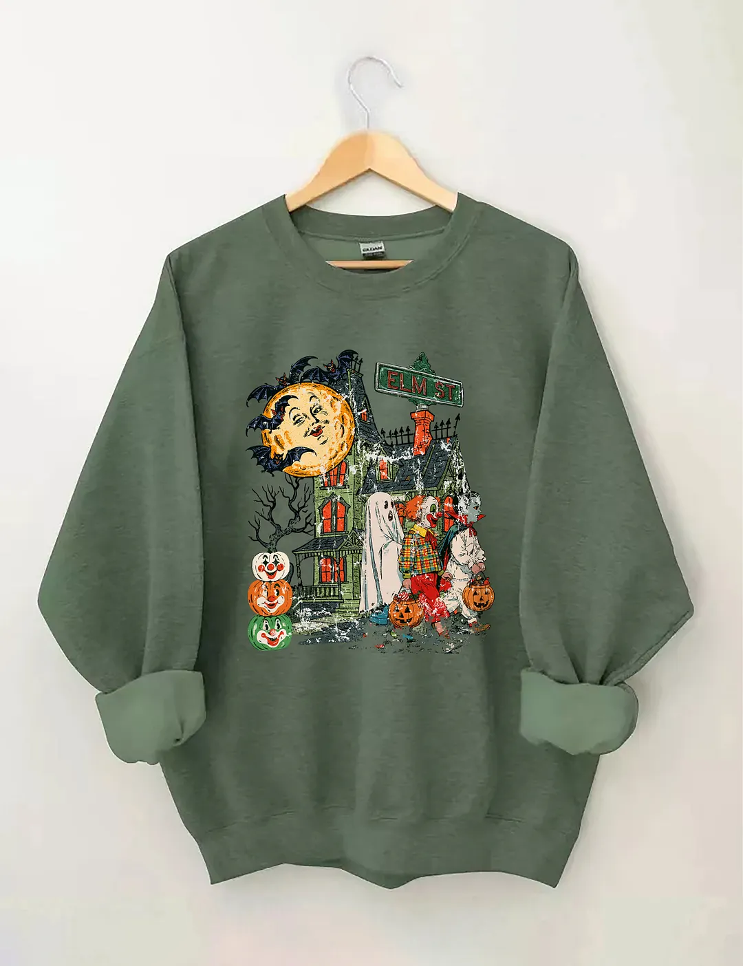 Spooky Trick-Or-Treaters Sweatshirt