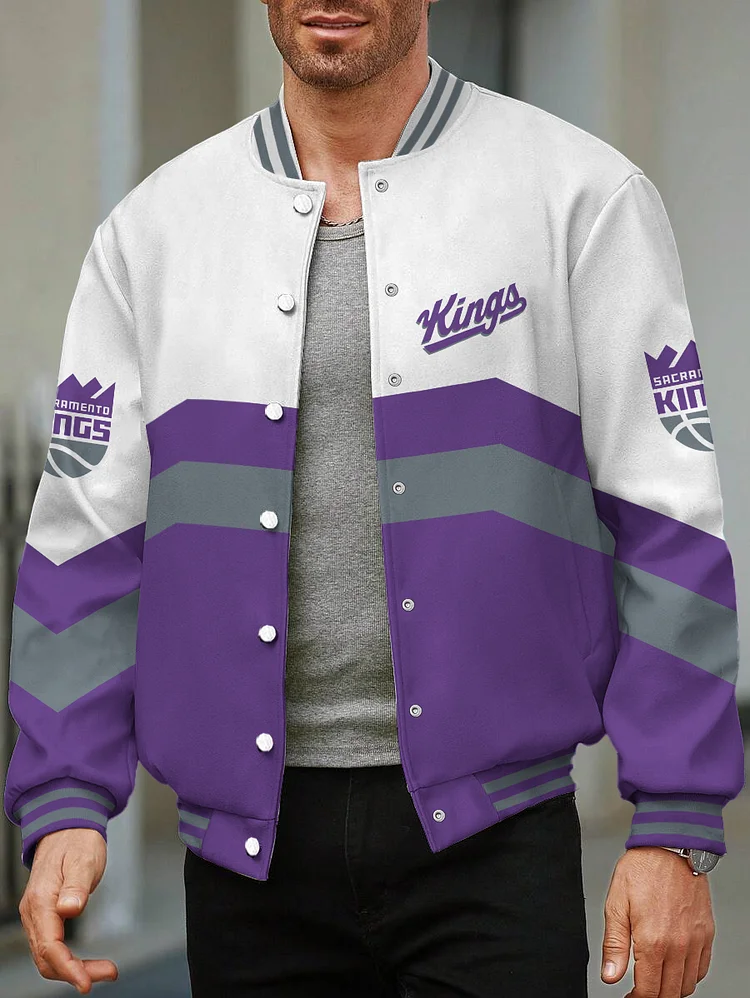 Sacramento Kings  Limited Edition Full-Snap Casual Jacket