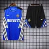 2025/2026 Inter Milan Pre-Match Training Blue Vest+Shorts Football1:1 Thai Quality