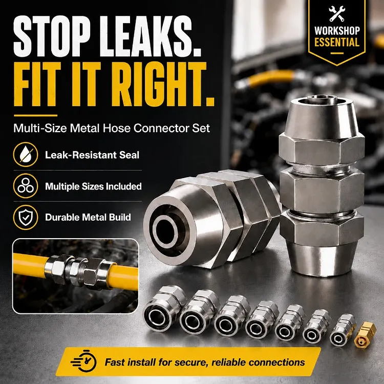 Heavy-Duty Metal Air Connectors