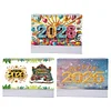 2026 DIY Special Shape Desktop Diamond Standing Calendar for Bedroom Living Room