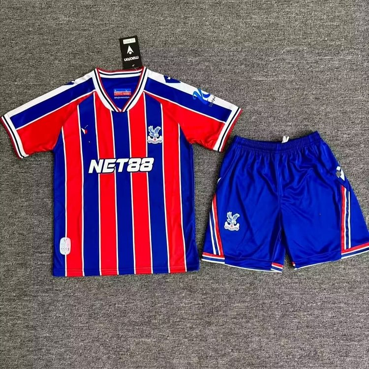 Kiids Crystal Palace 25/26 Home Football Jersey