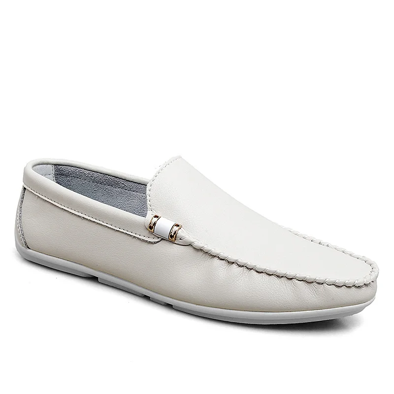 Aonga - Men's Slip-on Cowhide Casual Loafers