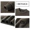 ✨ Top col rond chaud et confortable pour homme - cadeau id&eacute;al 🎁