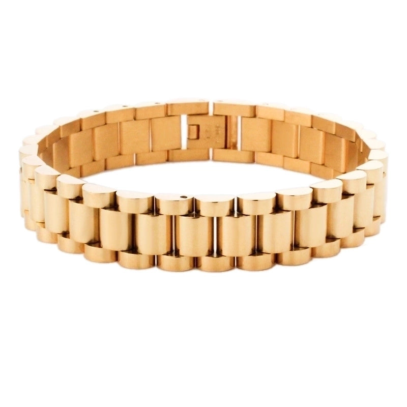 Streetwear Geometric Titanium Steel Unisex Bracelets