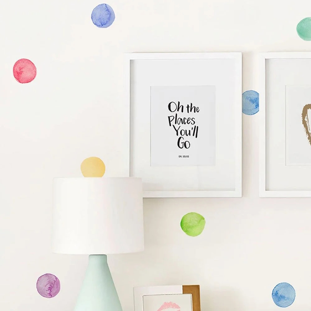 29 Pcs/Set PVC Baby Wall Decals Colored Dots Creative Stickers for Children Vinyl Nursery Room Decoration