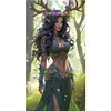 (40*70cm)Deer Elf - Full Round Drill Diamond Painting