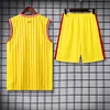 2024/2025 Liverpool Pre-match Training Yellow-Red Jersey+Shorts  1:1 Thai Quality