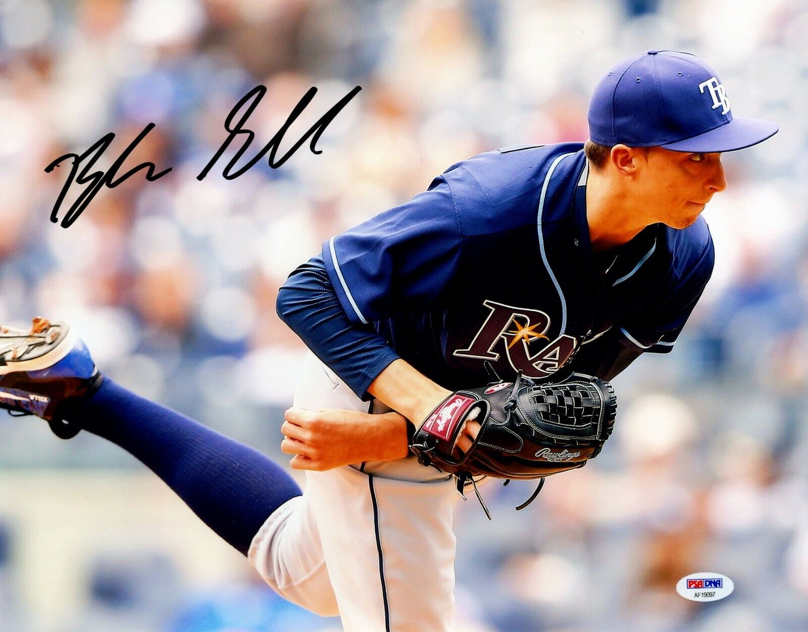 Blake Snell Signed 11x14 Photo Poster painting PSA COA Auto Rookie RC Rays Photo Poster paintinggraph Cy Young