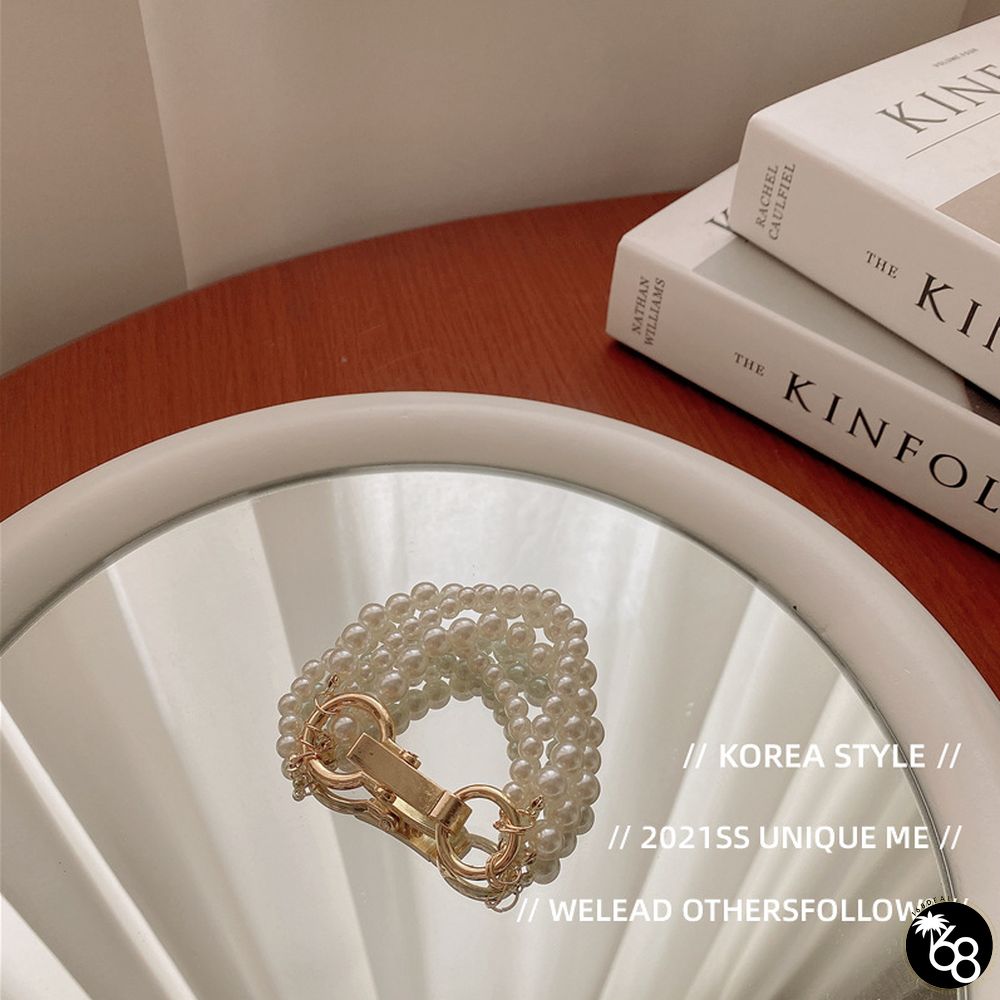 Korean Style Vintage Pearl Necklace | 168DEAL