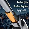 Automatic Telescopic Alloy Safety Baton With Glass Breaker