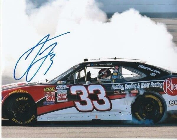 AUSTIN DILLON Signed NASCAR 8 x 10 Photo Poster painting Autographed