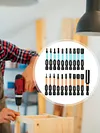 21Pcs Allen Wrench Drill Bit Impact Driver Bits Magnetic Drill Bits for Home DIY