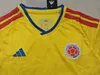 Joyfball 2025 Kids Size Colombia Home Football Shirt 