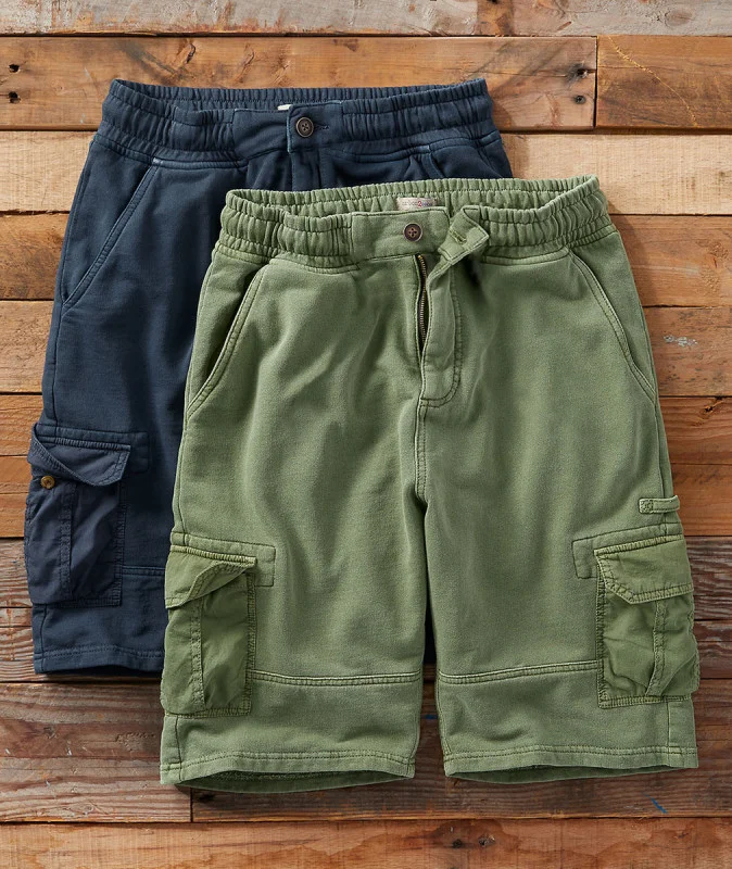 Men's Simple Cotton Linen Casual Straight Shorts