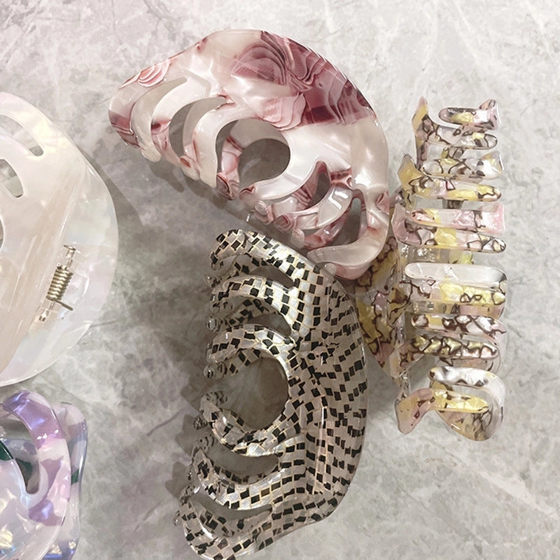 Lady Marble Arylic Hair Claws