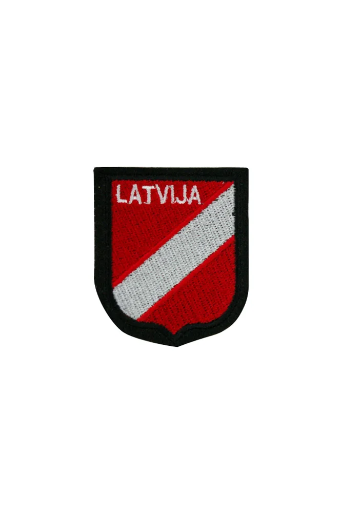   Latvian Volunteer Armshield Embroidery German-Uniform