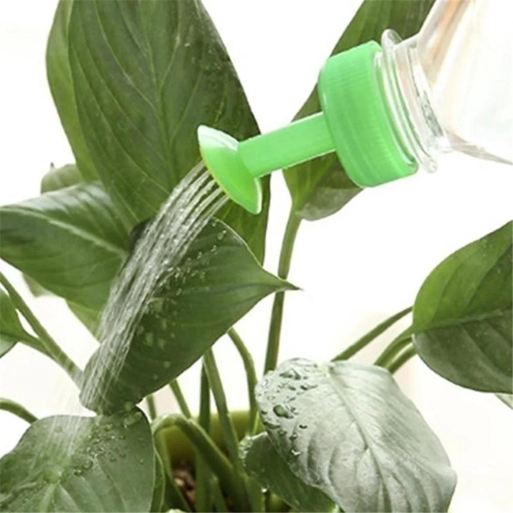 Plastic Portable Home Pot Watering Bottle Water Cans Small Sprinkler Nozzle