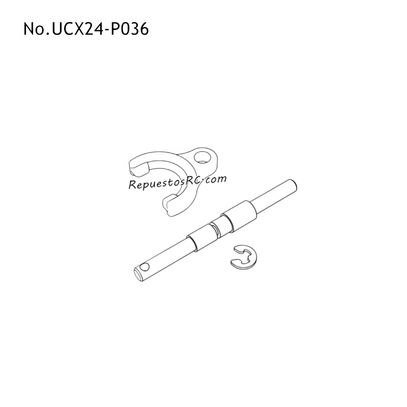 UDIRC UCX2401 Piezas de coche RC Palanca de Cambios UCX24-P036