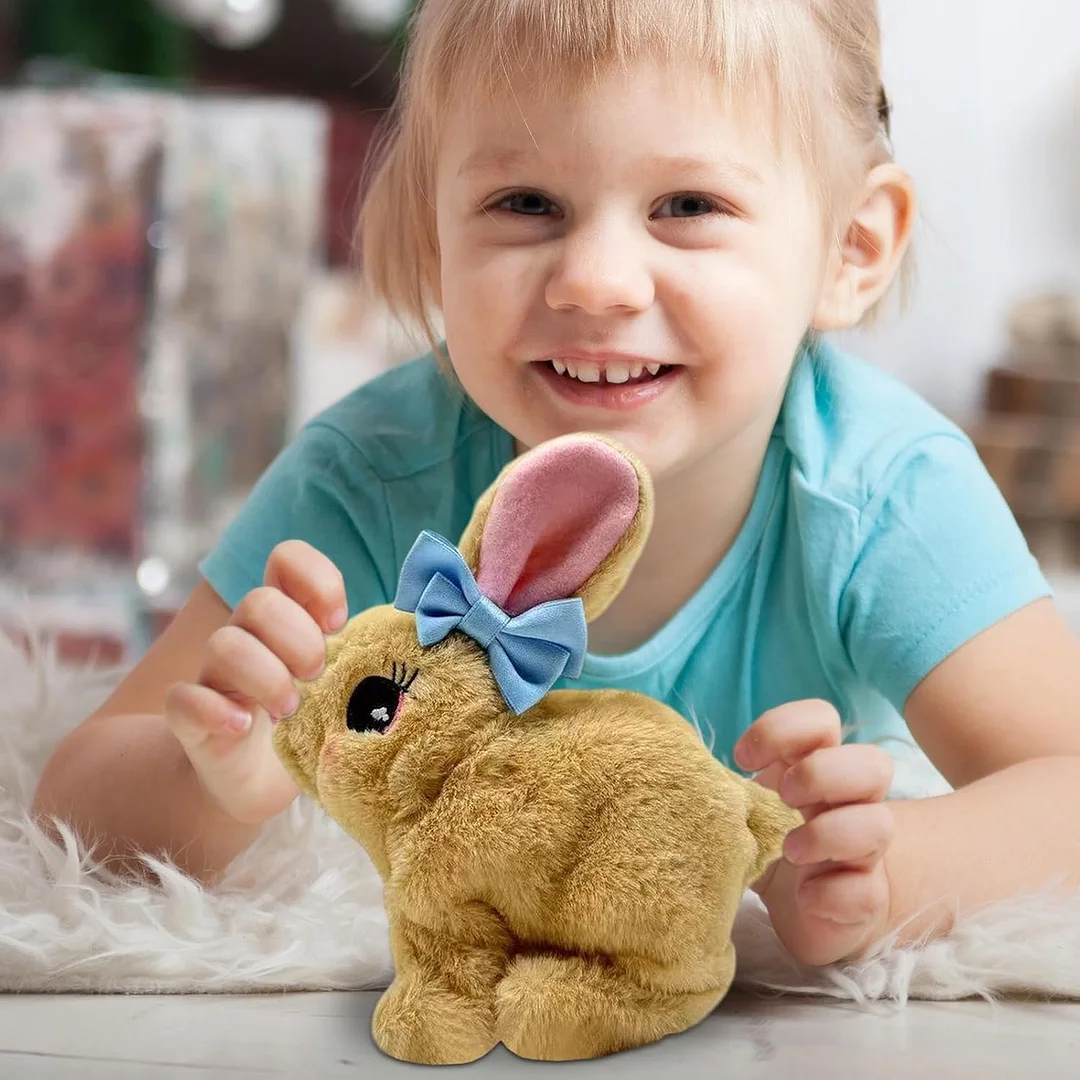 Interactive Toy Can Walk And Talk Electric Rabbit Toy 