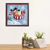 Diamond Painting -DIY Full Square Drill Snowman(35x35cm)