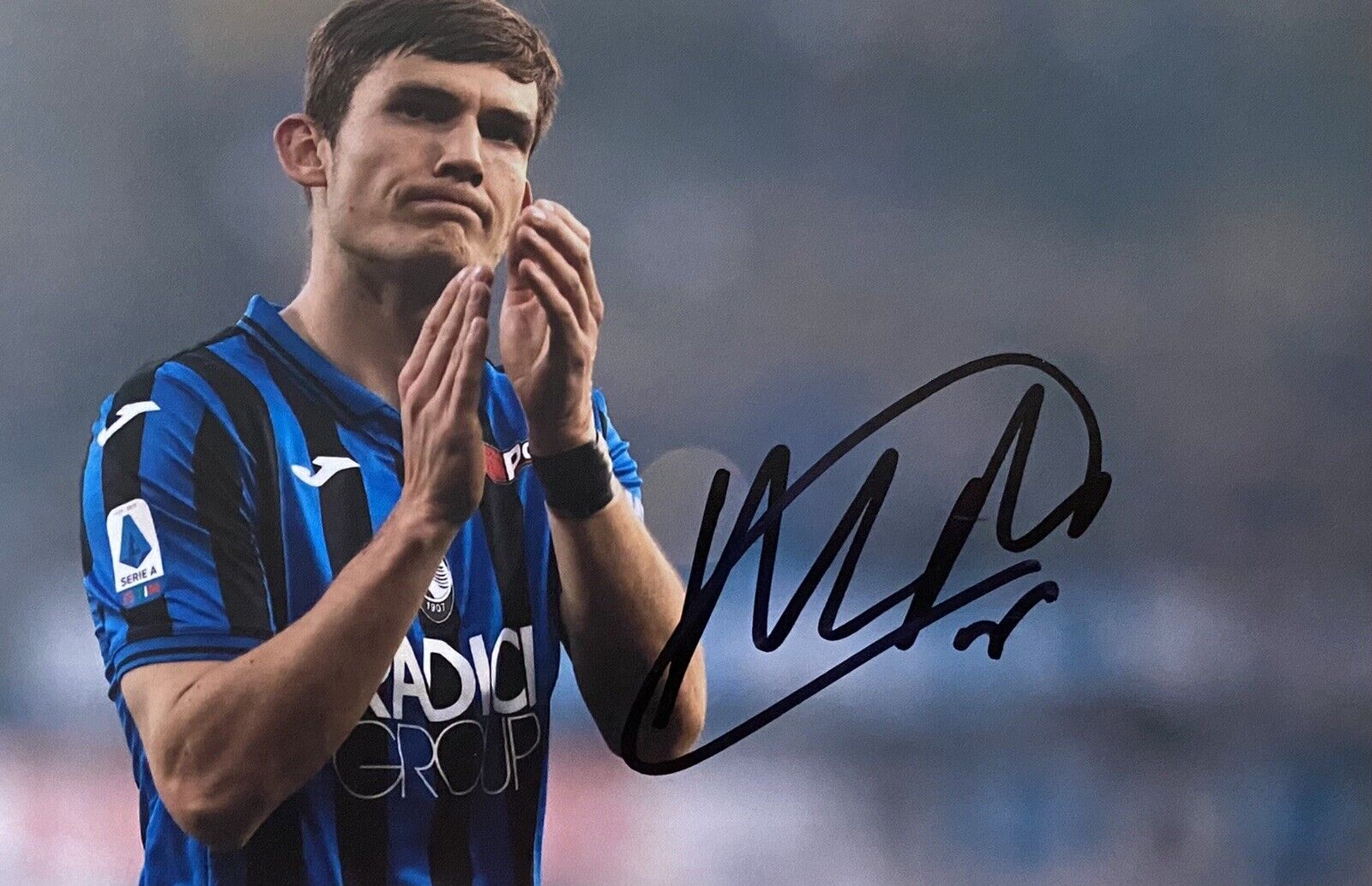 Marten de Roon Genuine Hand Signed Atalanta B.C. 6X4 Photo Poster painting