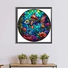 Diamond Painting-DIY Full Round Drill Stained Glass Fish