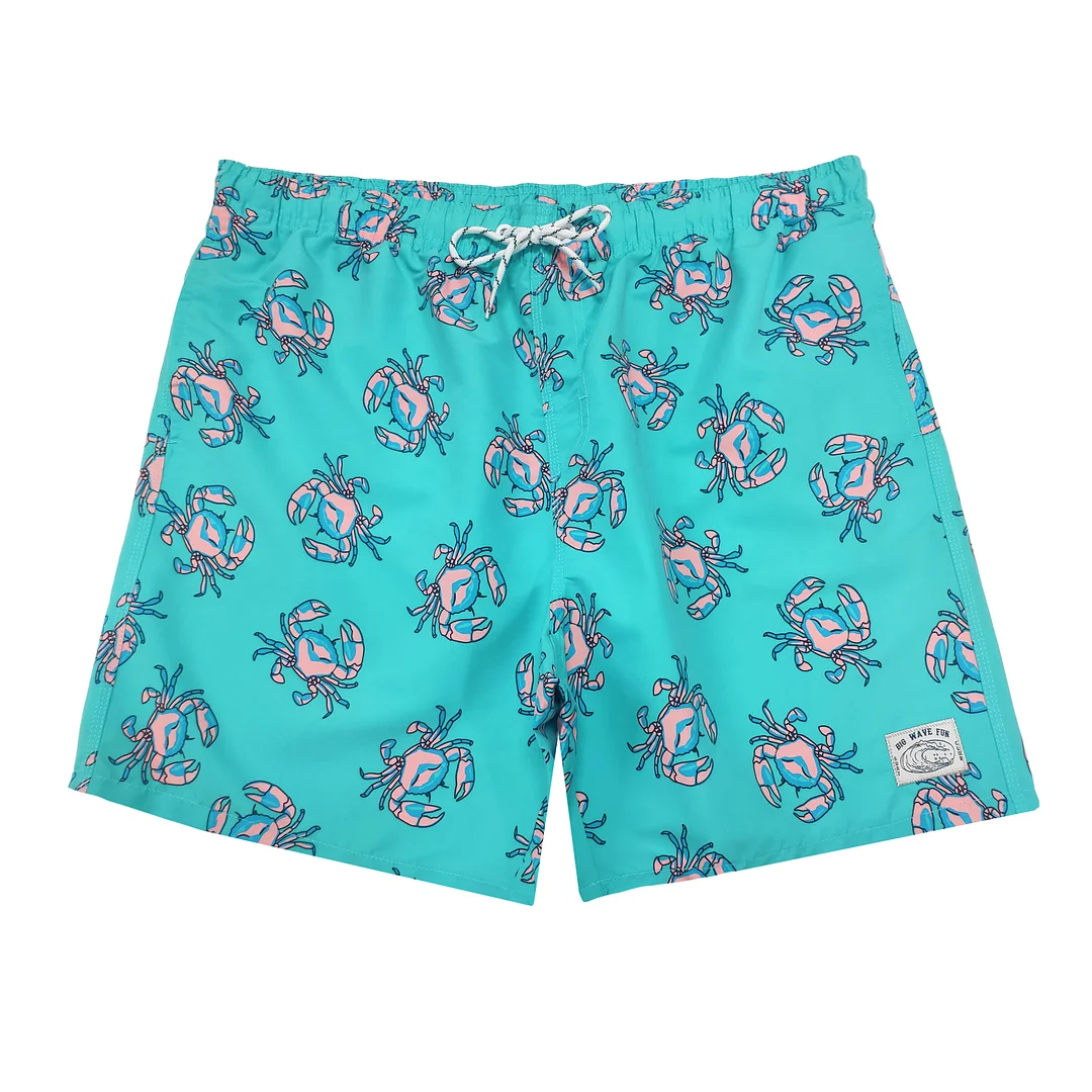 Mint Crab (Classic Swim Trunk)
