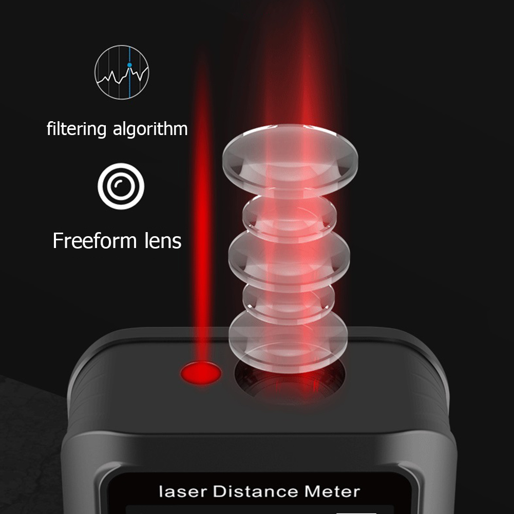 Laser Rangefinder Infrared Electronic Ruler Distance Measuring Instrument от Cesdeals WW