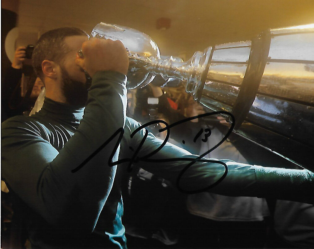 Edmonton Eskimos Mike Reilly Signed Autographed 8x10 CFL Photo Poster painting COA Grey Cup