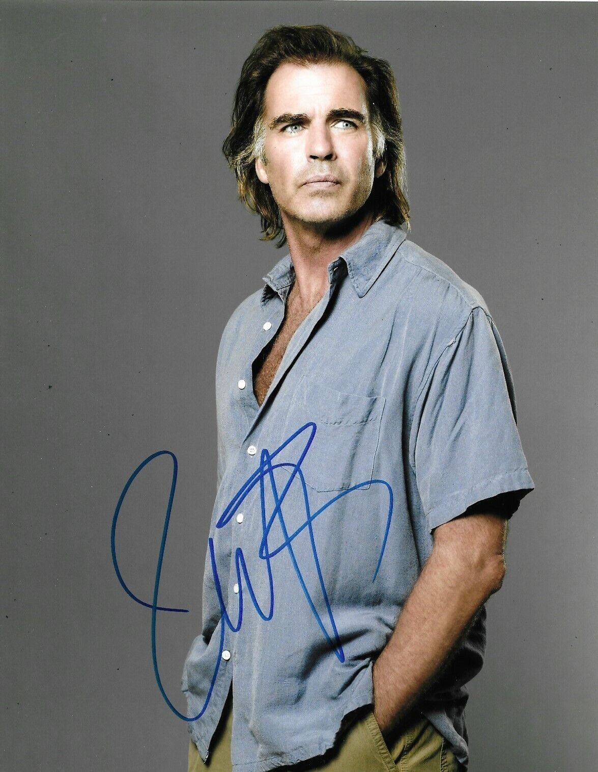 Jeff Fahey Signed Lost 10x8 Photo Poster painting AFTAL