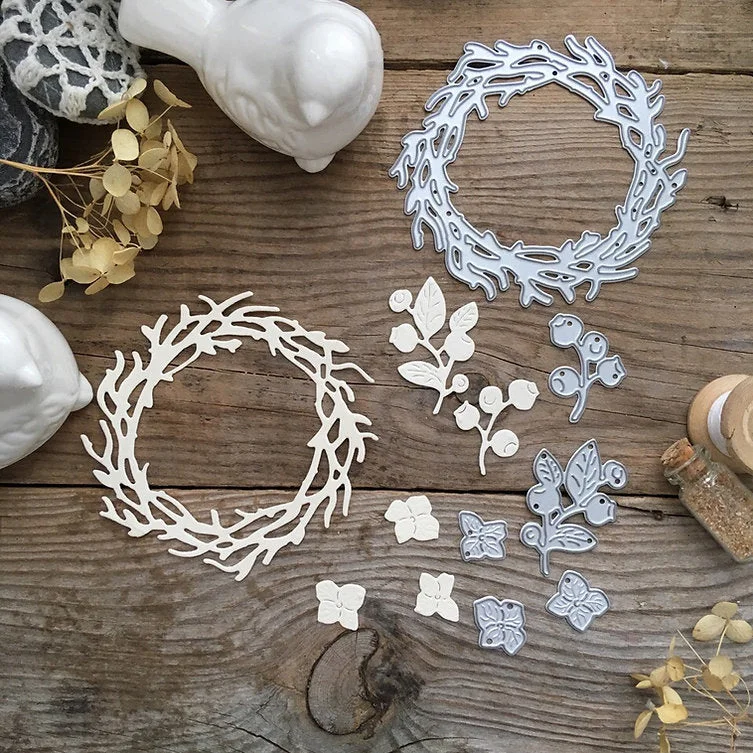 Piggy Craft metal cutting dies cut die mold Flower leaves animal frame Scrapbook paper craft knife mould blade punch stencils