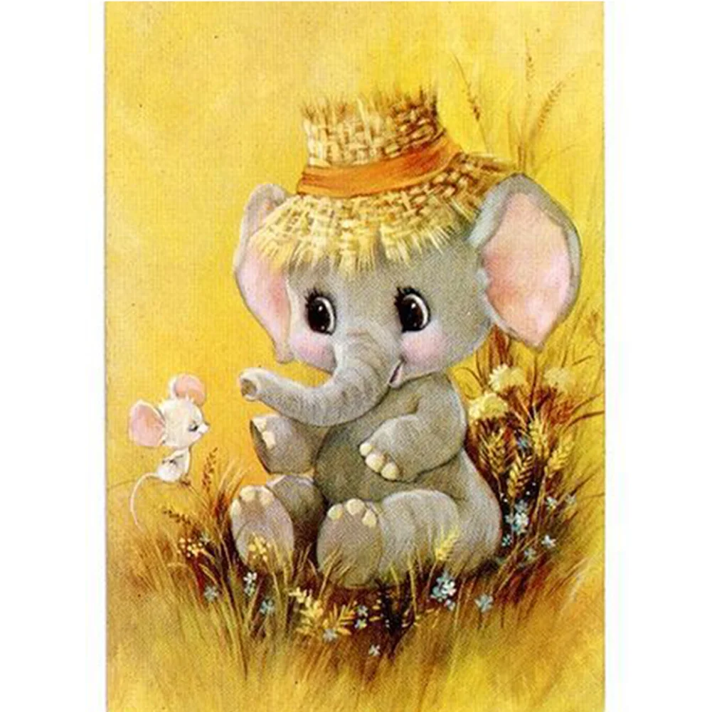 Full Square Diamond Painting 20*30cm - Animal