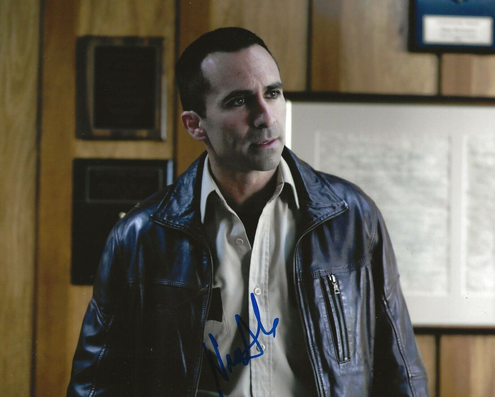 Nestor Carbonell signed Bates Motel 8x10 Photo Poster painting autographed Alex Romero 2