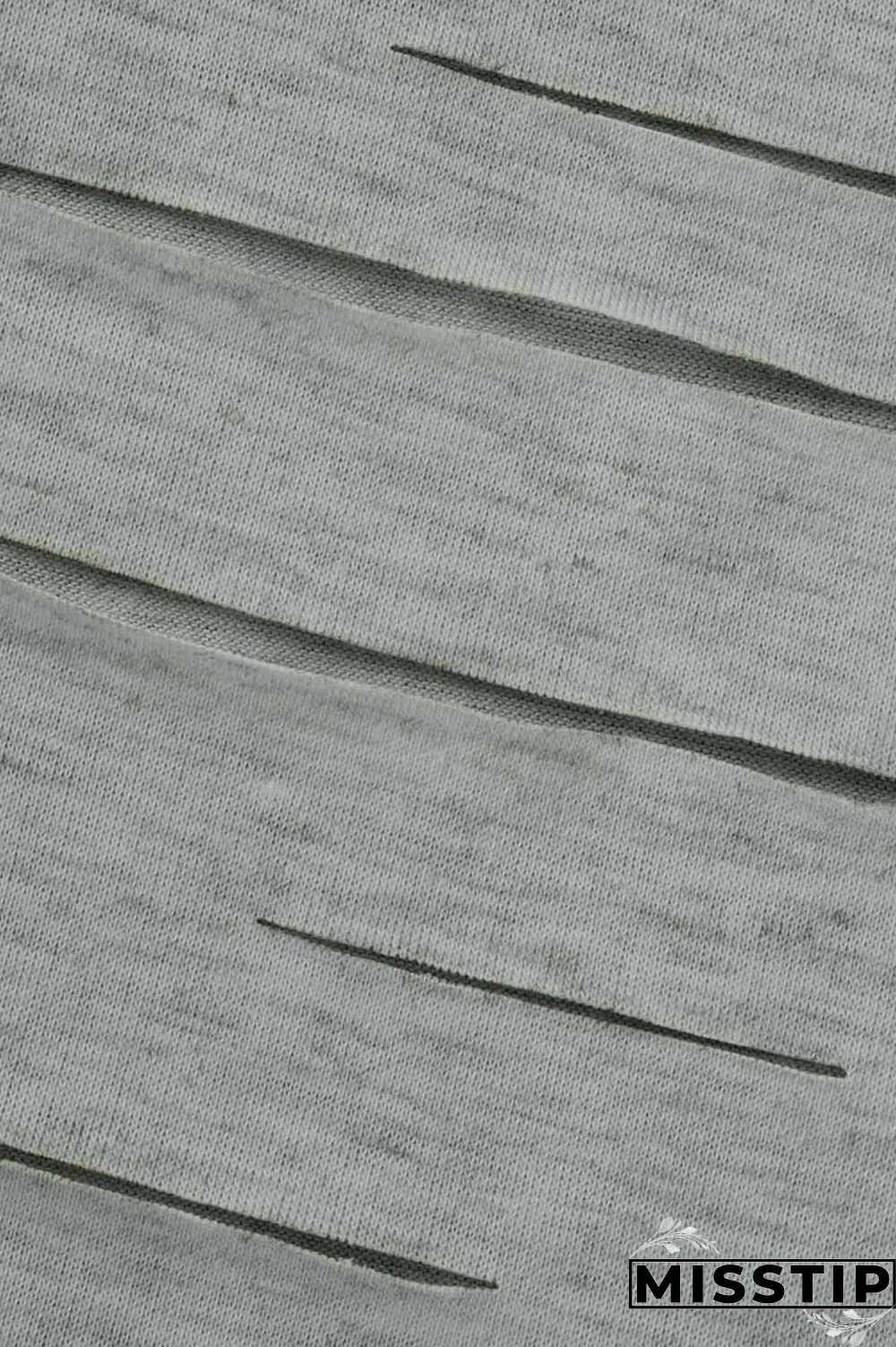 Black Casual Solid Ripped Patchwork O Neck Short Sleeve Two Pieces