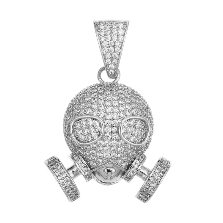 Iced Out Bling Hiphop Streets Characters Cool Jewelry Pendants-VESSFUL
