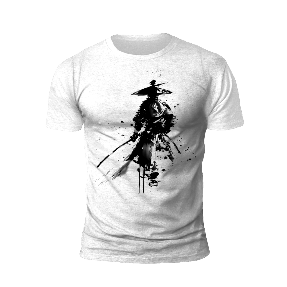 Samurai Spirit: Warrior's Calligraphy T-Shirt