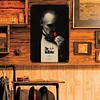 American Movies The Godfather - Metal Tin Signs(8*12Inch/12*16Inch)