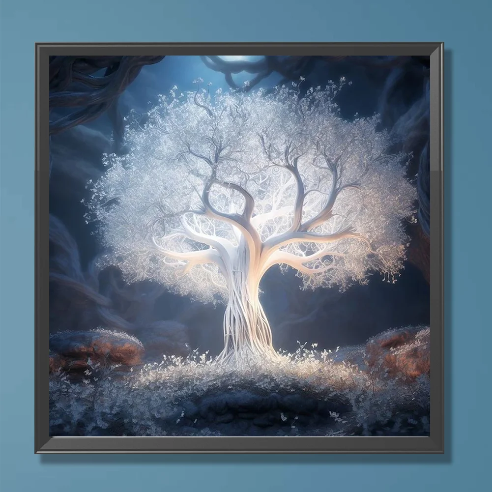 Diamond Painting - Full Round Drill - Life Tree(Canvas|30*30cm)
