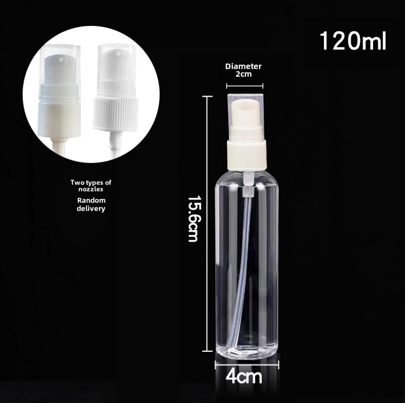 PET Lotion Cosmetic Bottle Toner Hand Sanitizer Bottled Travel Set Press Pump Transparent Facial Cleanser Bottle