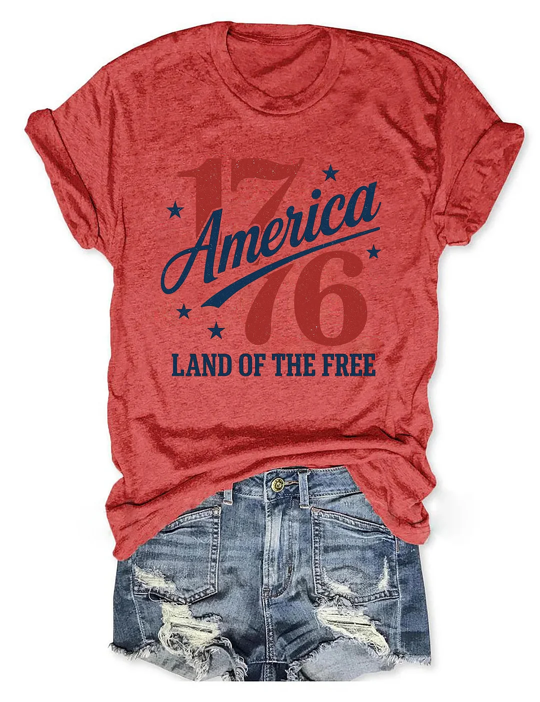 1776 America Land Of The Free T-shirt